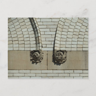 Winchester Carved Rosettes Postcard