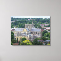Winchester Cathedral view canvas print