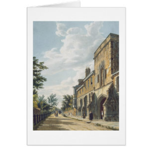 Winchester College Entrance with the Warden's Hous