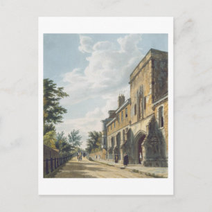 Winchester College Entrance with the Warden's Hous Postcard