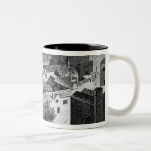 Winchester House, Southwark in about 1649 Two-Tone Coffee Mug