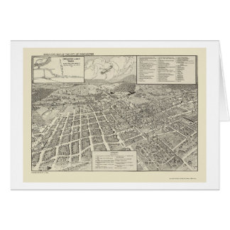 Winchester, VA Panoramic Map - 1926