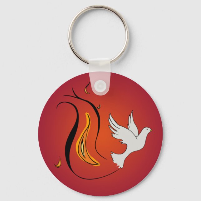 Wind and Fire Key Ring (Front)