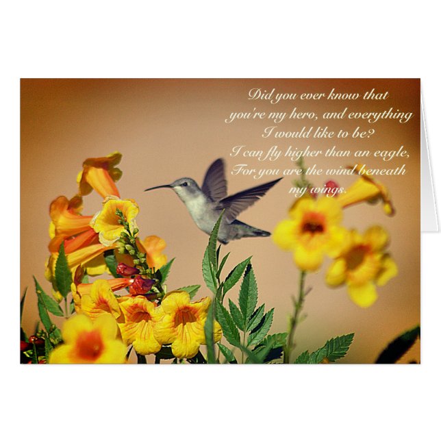 Wind Beneath My Wings (Front Horizontal)