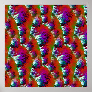 Wind blown trees...... poster
