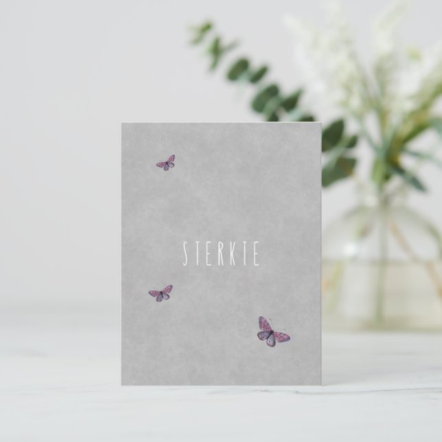 Wind card (10.8cm x 14.2cm) - Strength (Standing Front)