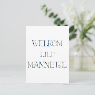 Wind card (10.8cm x 14.2cm) - Welcome Lief Man