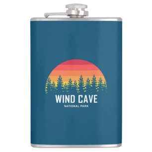Wind Cave National Park Hip Flask