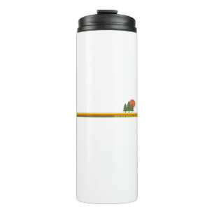Wind Cave National Park Pine Trees Sun Thermal Tumbler