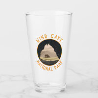 Wind Cave National Park Retro Distressed Circle