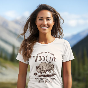 Wind Cave National Park South Dakota Est. 1903 T-Shirt