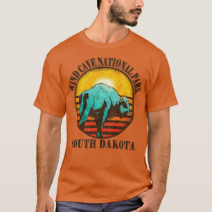 Wind Cave National Park South Dakota Hiking Backpa T-Shirt