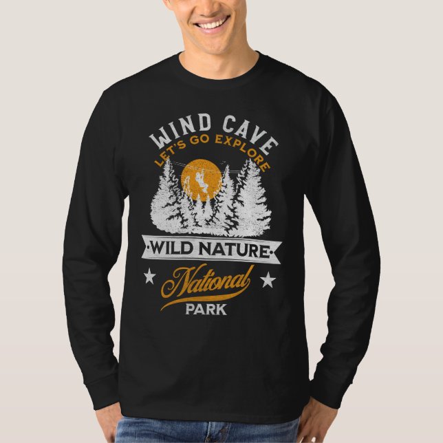 Wind Cave National Park T-Shirt (Front)