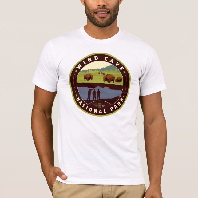 Wind Cave National Park T-Shirt (Front)