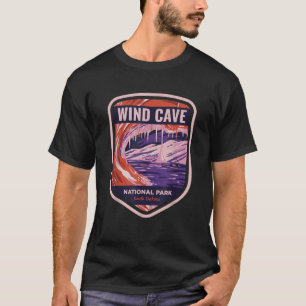 Wind Cave South Dakota US National Park Vintage Gi T-Shirt