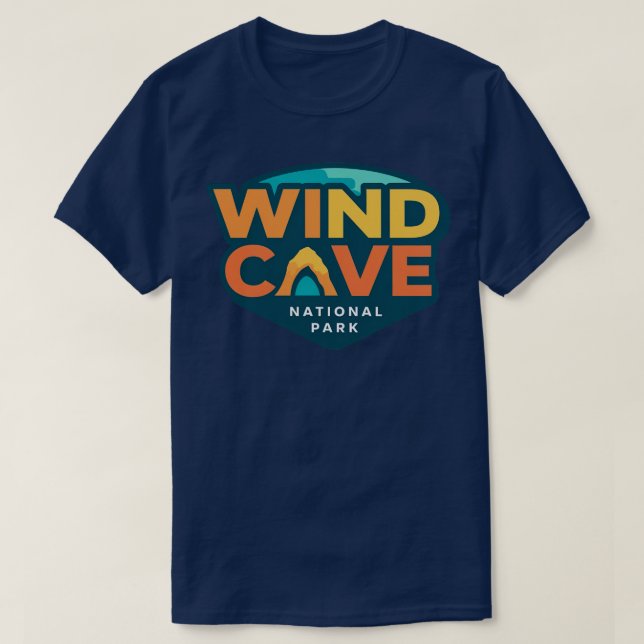 Wind Cave US National Park  1 T-Shirt (Design Front)