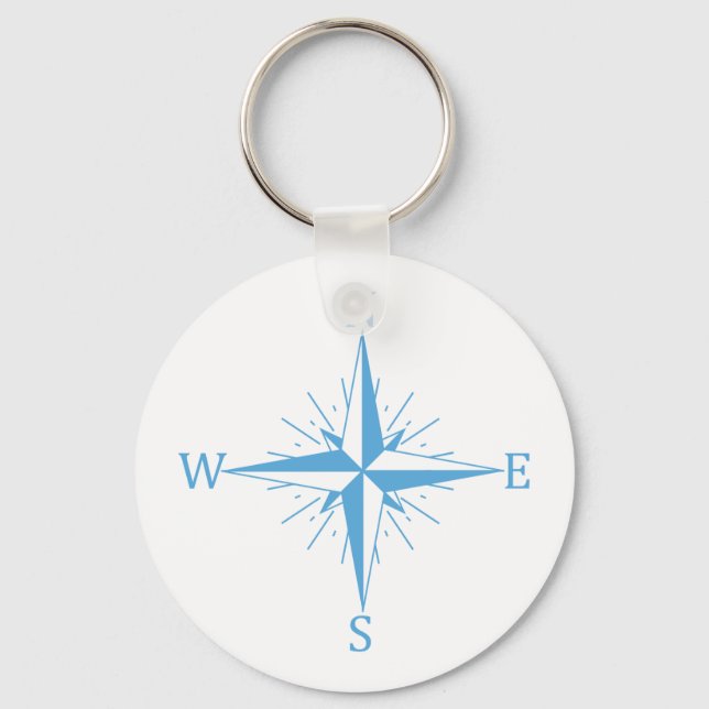 Wind compass key ring (Front)