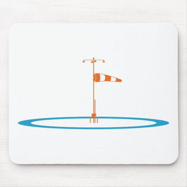 Wind Direction and Wind Speed Checked with Wind Di Mouse Pad (Front)