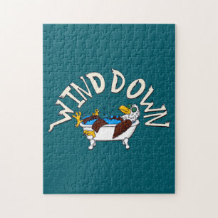 Wind Down Eagle Jigsaw Puzzle
