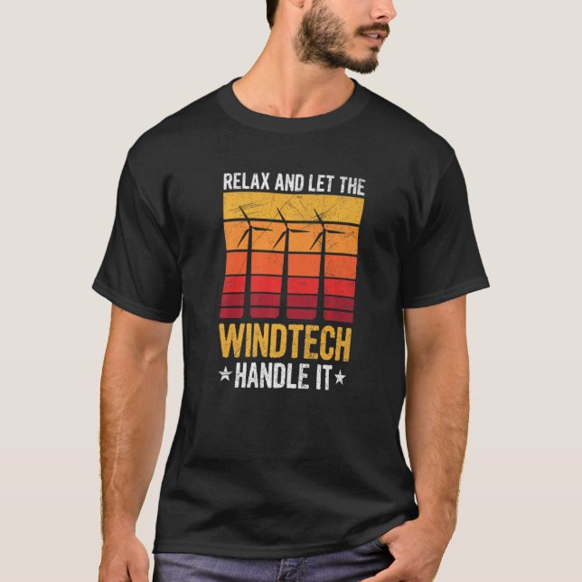 Wind Energy Quote For A Windtech   T-Shirt (Front)