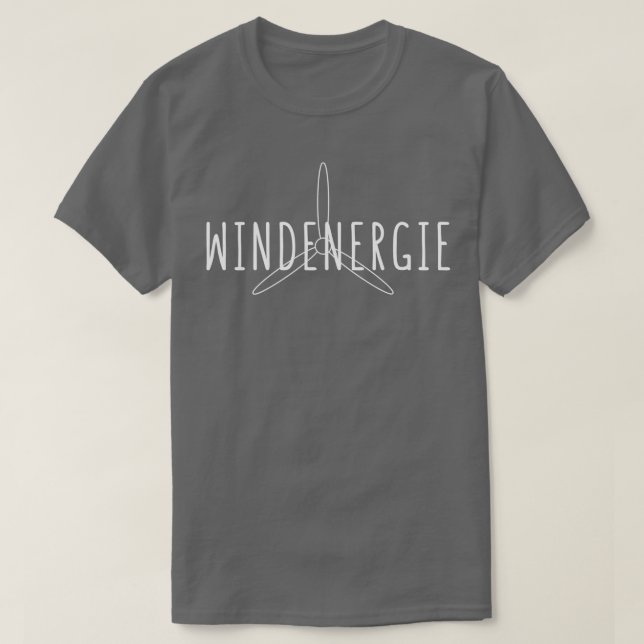 wind energy T-Shirt (Design Front)