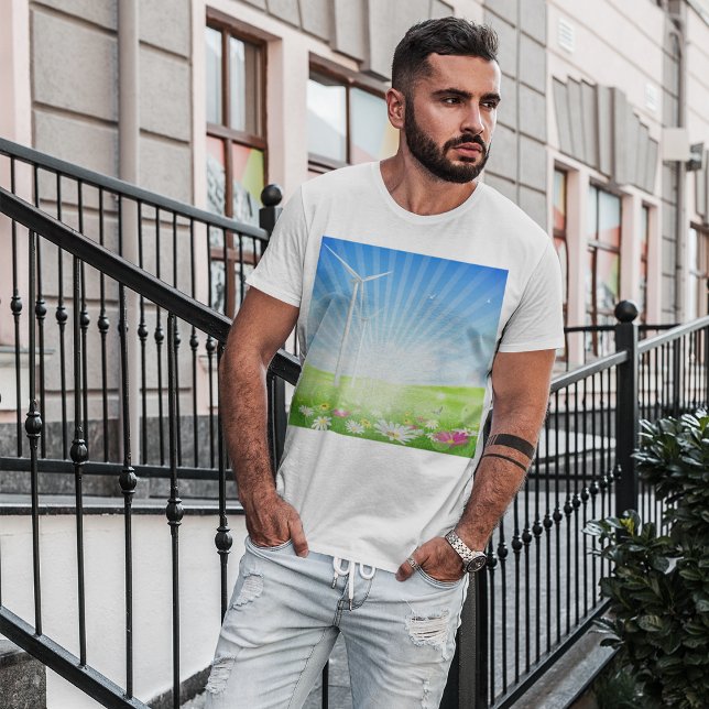 Wind Farm Mens T-Shirt (Creator Uploaded)
