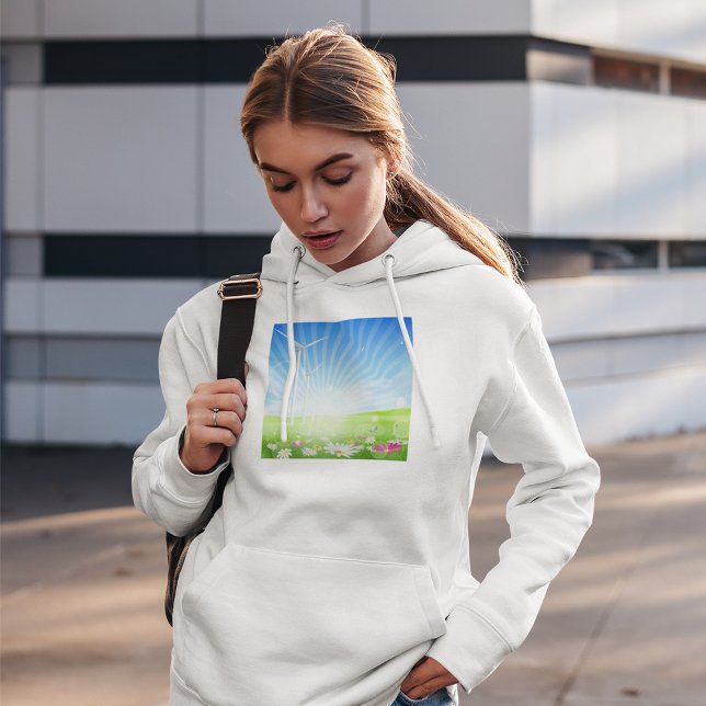 Wind Farm Womens Hoodie (Creator Uploaded)