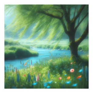 Wind in the Willow Photo Print