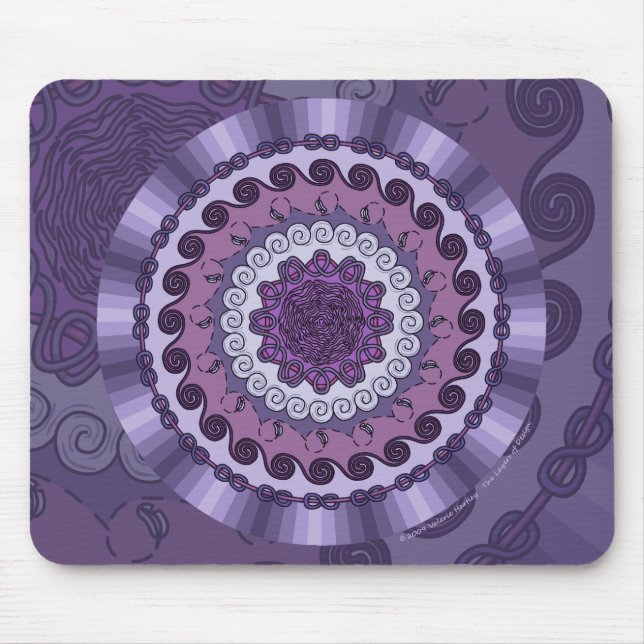 Wind Mandala Mousepad (Front)