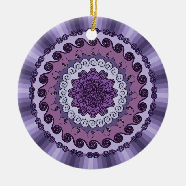 Wind Mandala Ornament (Front)