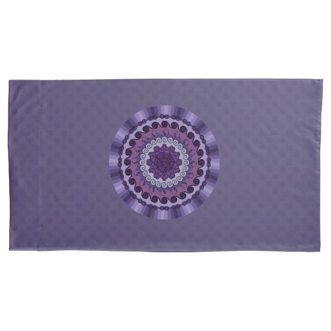 Wind Mandala Pillow Case (Front)