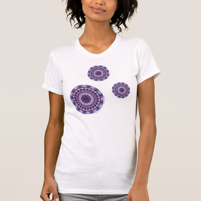Wind Mandala Women's Light Shirt (Front)