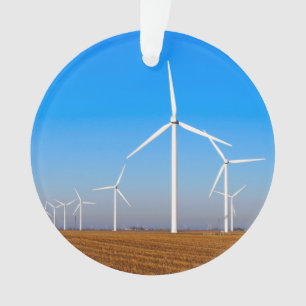 Wind Mill Landscape Ornament