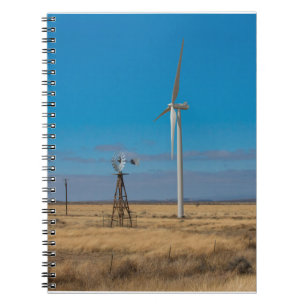 Wind Mill Turbine Notebook