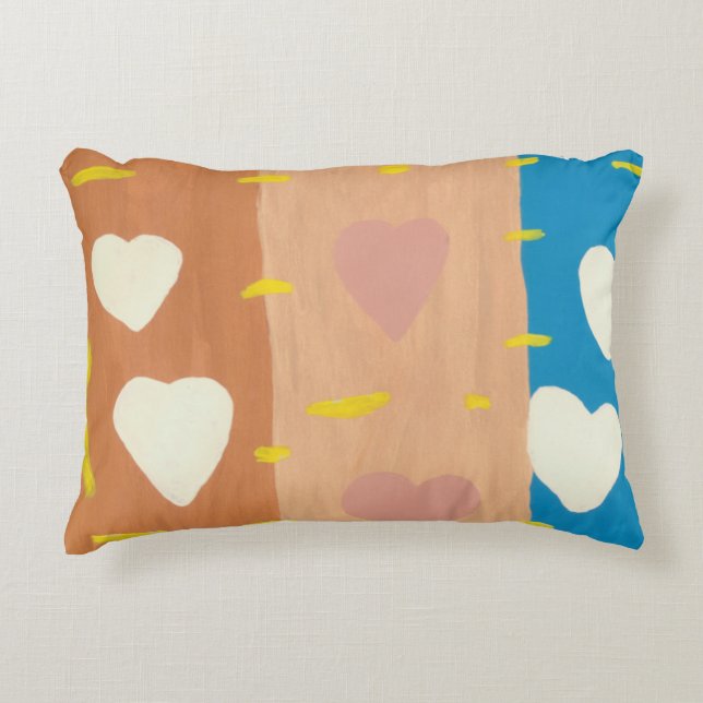 Wind of Love Accent Pillow (Front)
