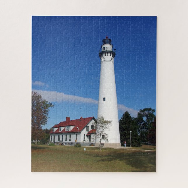 Wind Point Lighthouse Jigsaw Puzzle (Vertical)