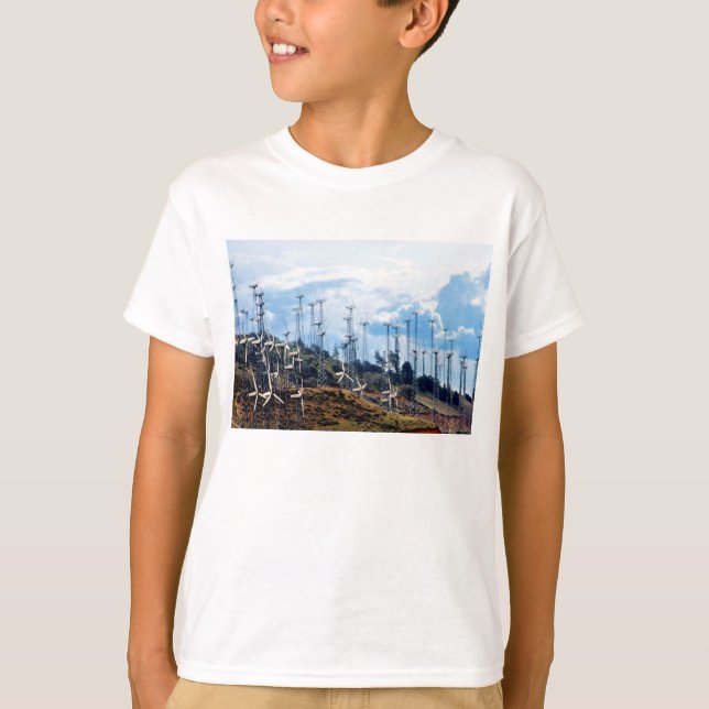 Wind Power (3) T-Shirt (Front)