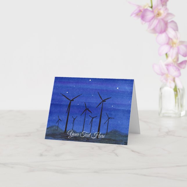 Wind Power Card (Orchid)