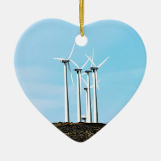 Wind Power Mojave Tehachapi Wind Farm Ceramic Tree Decoration