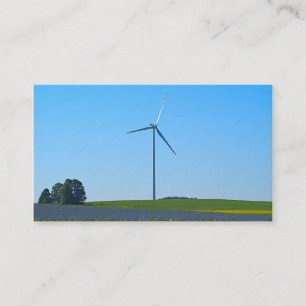 Wind Power Plant - Business Card
