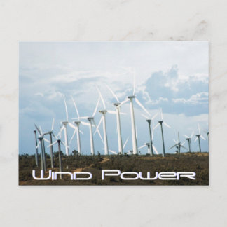 Wind Power Postcard