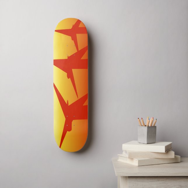 Wind Power Skateboard (Wall Art)