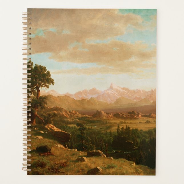 Wind River Country – Albert Bierstadt Planner (Front)