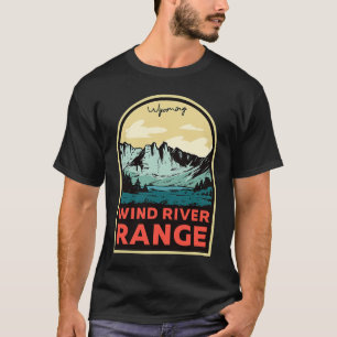 Wind River Range Mountains Wyoming T-Shirt