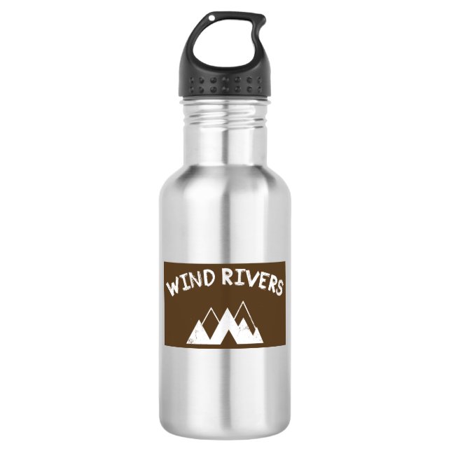 Wind Rivers 532 Ml Water Bottle (Front)