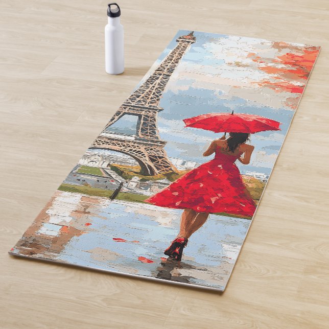 Wind Romance Paris Chic Walk Yoga Mat (In Situ)