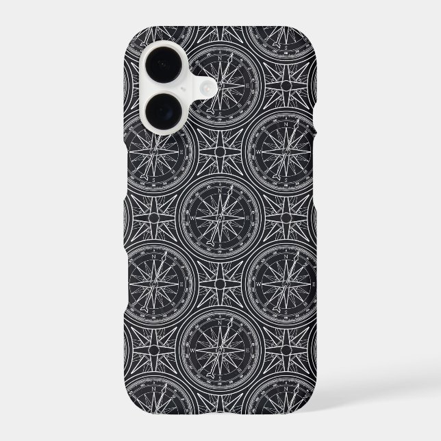 Wind Rose Compass Pattern (Back)