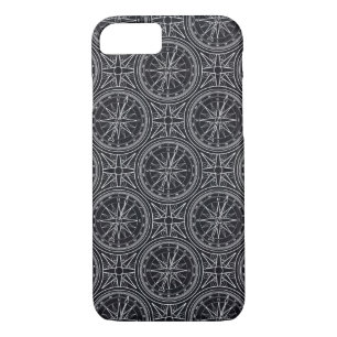 Wind Rose Compass Pattern Case-Mate iPhone Case