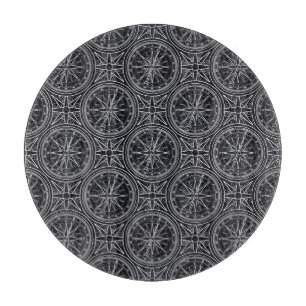 Wind Rose Compass Pattern Cutting Board