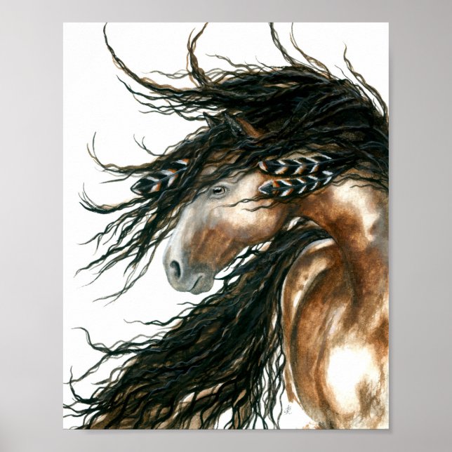 Wind Song Horse by Bihrle Poster (Front)